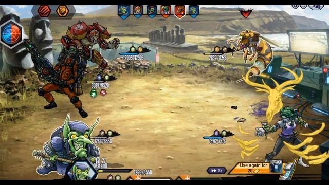 RapaNui 90 LVL Platinum Star (Mutans Genetic Gladiators) смотреть онлайн