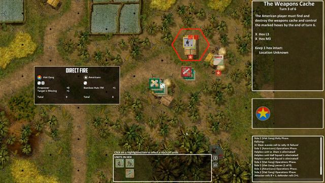 Lock N' Load Tactical Digital Beta Gameplay Viet Nam Scenario The Weapon Cache смотреть онлайн