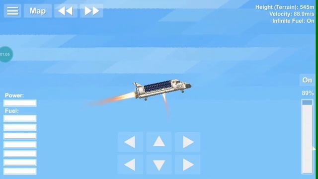Soft landing a space shuttle (Teaser) - Spaceflight Simulator смотреть онлайн