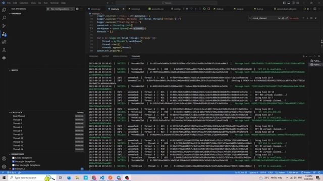Venom Testnet Bot - Automated Faucet Mint NFTs смотреть онлайн