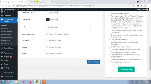 How to add cookies in WordPress website | In Hindi смотреть онлайн