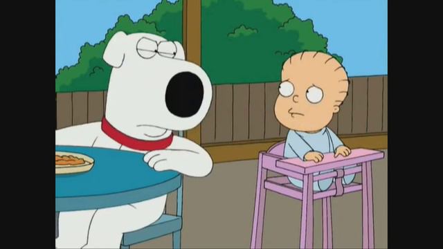 Брайн кричит на ребенка