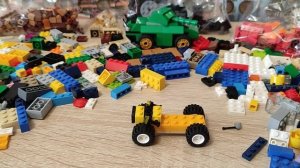 Собираем колесный трактор К-700 из лего