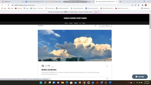 Weather Classification using CNN смотреть онлайн