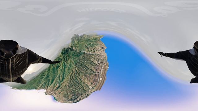 Skydiving From 5000 METERS Experience in 360° VR/4K смотреть онлайн