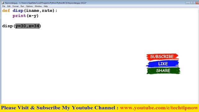 Keyword Arguments in Python| Types of Arguments in Python | Python Tutorial in Hindi Urdu | Part-3 смотреть онлайн