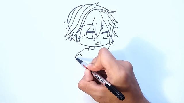 How to Draw Gacha Life Boy Character 2 смотреть онлайн