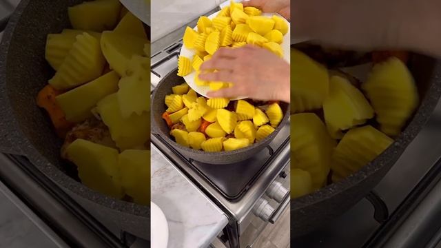 Картошка с Курицей Простой Рецепт смотреть онлайн