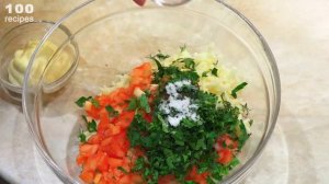 Горячие Бутерброды в Духовке с Колбасой и Сыром на 10 порций