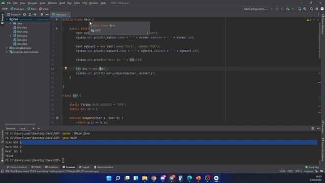 [Android] 5. ООП и другие особенности Java смотреть онлайн