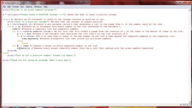 Prime Numbers Calculator Python смотреть онлайн