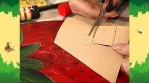 День в Шишкином Лесу. Мастерская тёти Аллы. Пушистая картина