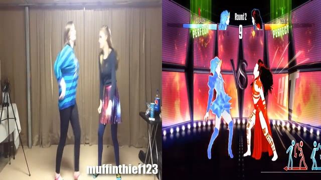 Just Dance 2014 - She Wolf VS Where Have You Been (10 Star Gameplay) смотреть онлайн