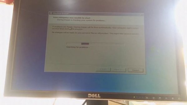 System recovery options windows 7