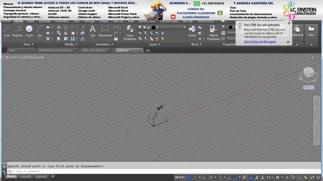 AUTOCAD APLICADO A MINERIA PEQUEÑA: Tema 02: Comandos 2D CAD смотреть онлайн