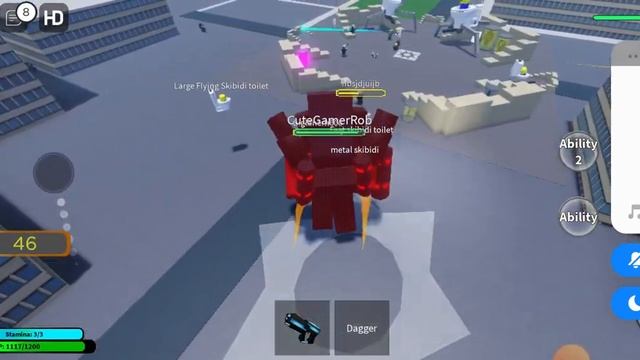 Roblox Skibidi Toilet Siege Defense(using supreme speakerman for the first tine) смотреть онлайн