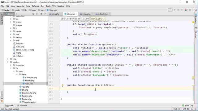 Создание собственного фреймворка на php Интеграция шаблона Урок 25 смотреть онлайн