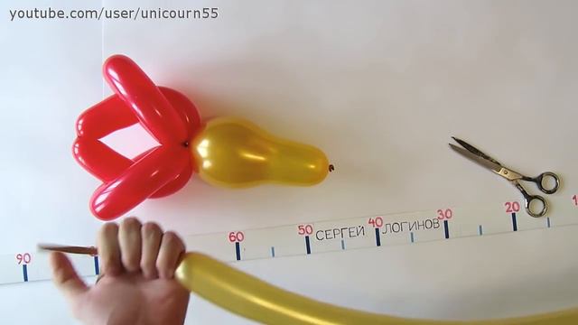 Олимпийский огонь из шаров / Olympic flame of balloons (Subtitles) смотреть онлайн