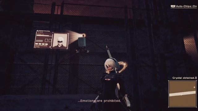 NieR Automata: Emotions are Prohibited scene (PS4 Pro 4K source, 1080p cap) смотреть онлайн