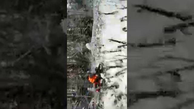 Катание на утилитарном снегоходе смотреть онлайн