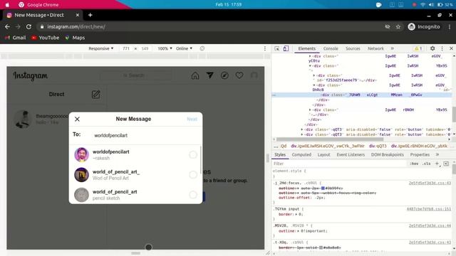 Automating Instagram messages using python and selenium смотреть онлайн