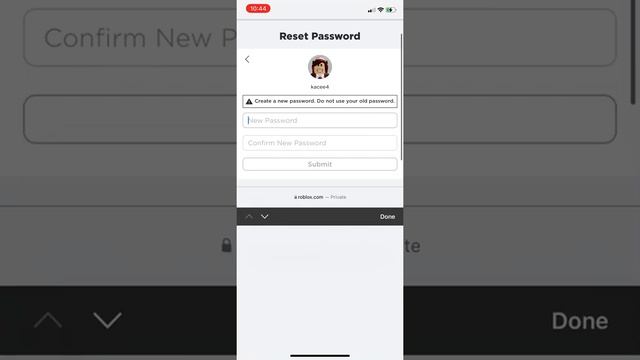 Roblox Password Reset Says Unknown Error