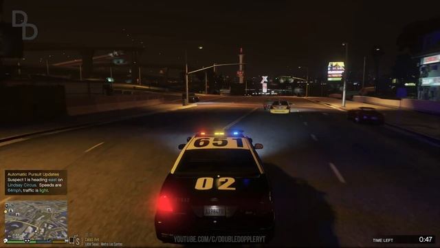 LAPD Ford CVPI Patrol (GTA 5 LSPDFR Mod #268) смотреть онлайн