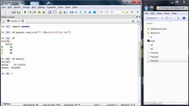 Python for Beginners with Examples - 018 Real world example Extracting averages from data files смотреть онлайн