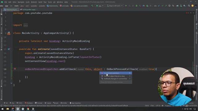 OnBackPressed() Is Deprecated!