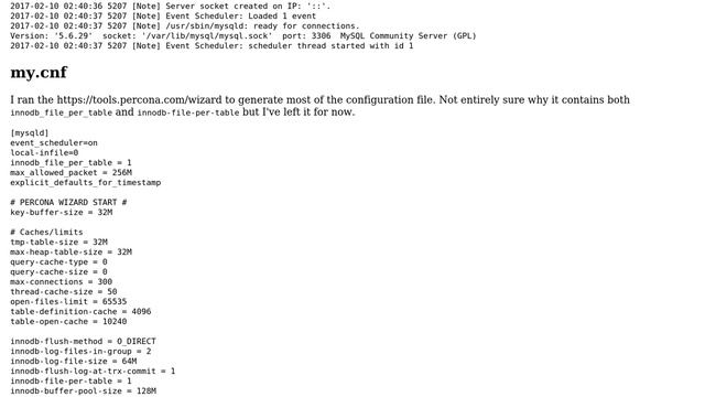 Databases: Daemon crashes daily due to lock error смотреть онлайн