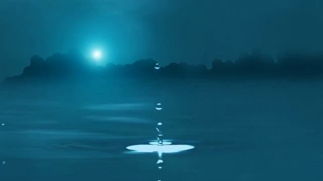 Футаж Падающая капля воды смотреть онлайн