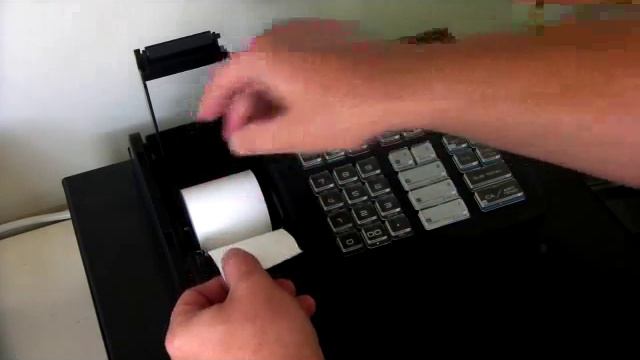 Casio SES10 Cash Register: How To Change The Till Roll смотреть онлайн