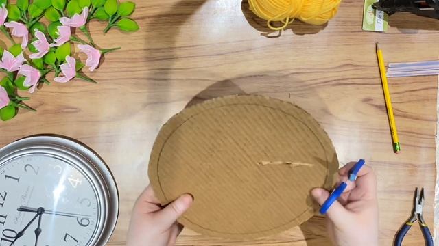 How To Make Easy Nylon Stocking Flower Step By Step (Wall Clock With Nylon Stocking Flowers) смотреть онлайн