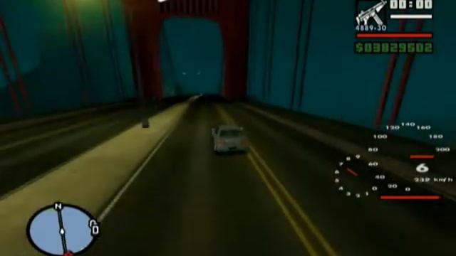 GTA SA - Nissan Skyline R34 смотреть онлайн