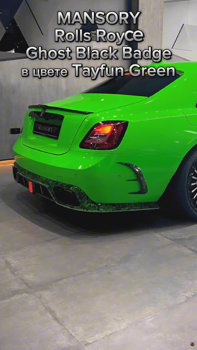 MANSORY Rolls Royce Ghost Black Badge смотреть онлайн