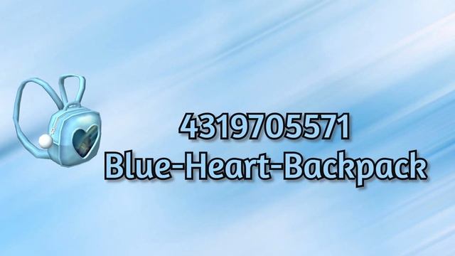 CODES FOR 30+ CUTE BLUE ACCESSORIES!! ROBLOX TeeHee смотреть онлайн