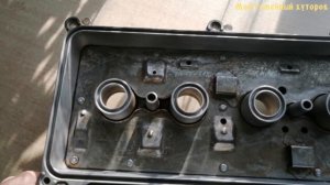 VLOG:Как быстро отмыть крышку клапанов. Результат удивит!! Лечим фарсунки..