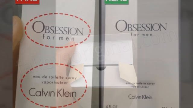 Fake vs Real Calvin Klein Obsession for Men Perfume смотреть онлайн