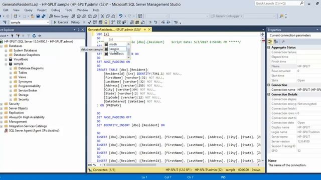 02 Visual Basic 2015 Adding SQL Query Files to Database In Microsoft SQL Server смотреть онлайн