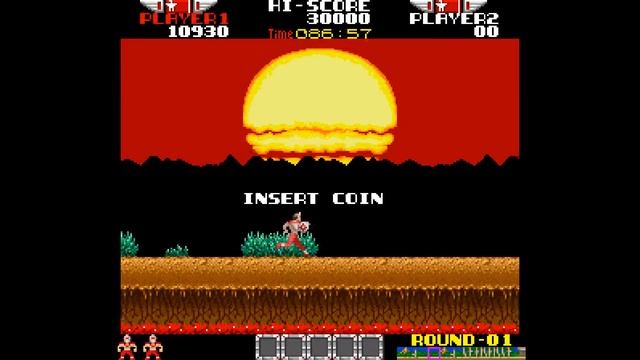 Rygar: Legendary Warrior (Arcade 60Hz) - Attract Mode смотреть онлайн