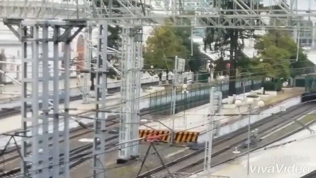Прибытие поезда 679/680 Адлер-Владикавказ смотреть онлайн