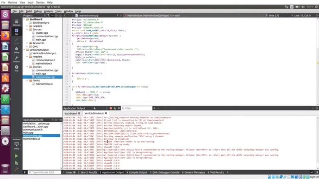 Automotive Ethernet full course is available at Udemy ,SOME/IP demo QT dashboard смотреть онлайн