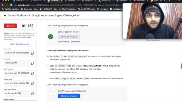 Secure Workloads in Google Kubernetes Engine: Challenge Lab #qwiklabs #learntoearncloudchallenge смотреть онлайн