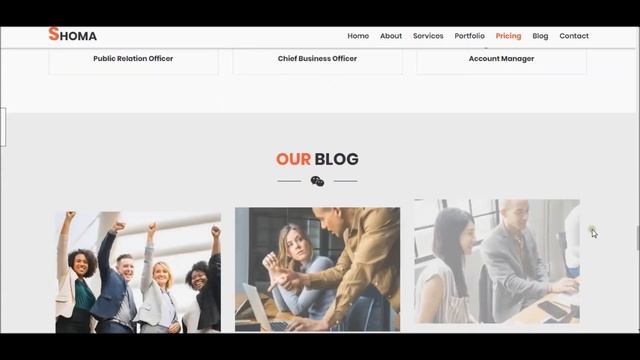 SHOMA - One Page HTML Business Template | Bootstrap Templates смотреть онлайн