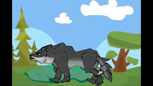 Идёт Волк Анимация смотреть онлайн