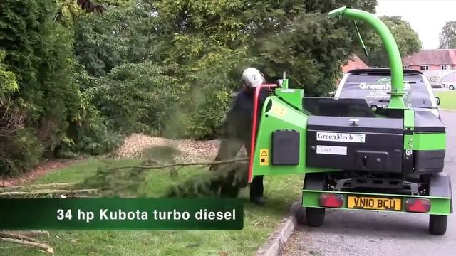 Измельчитель веток QuadChip 160P смотреть онлайн