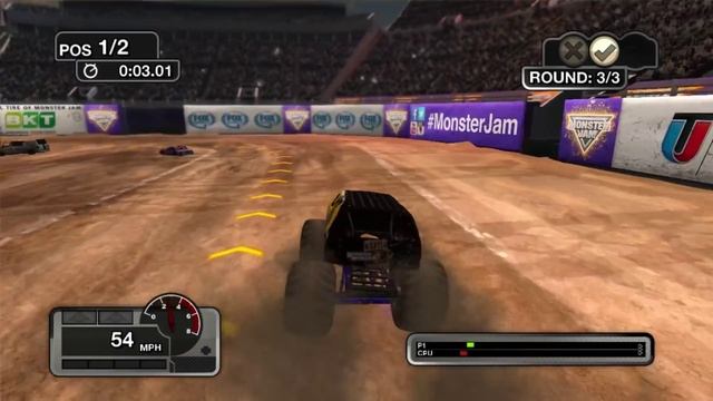 Monster Jam Battlegrounds Stadium Events Gameplay No Commentary(PC) смотреть онлайн