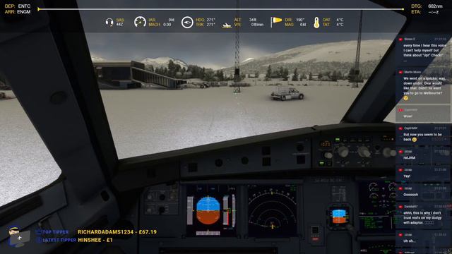 MSFS | FIRST LOOK: M'M Simulations Tromso | A32NX | Alta - Tromso - Oslo (SK4409) | VATSIM смотреть онлайн