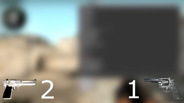 CS:GO: Сравнение Desert Eagle и R8 Revolver смотреть онлайн