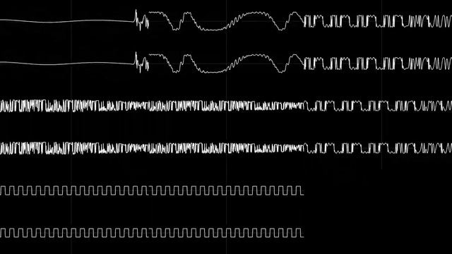 Thunder Force IV - Strike Out (Stage 4 Boss) (oscilloscope view) смотреть онлайн